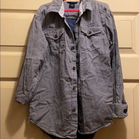 Gap size 8 boys flannel - Picture 1 of 4